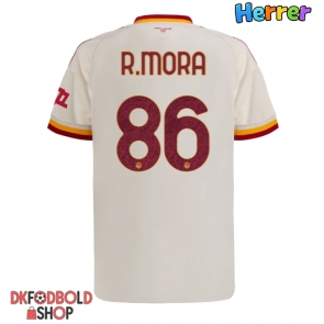 AS Roma Rodrigo Mora #86 Udebanetrøje 2026-27 Kort ærmer AS Roma Rodrigo Mora #86 Udebanetrøje 2026-27 Kort ærmer